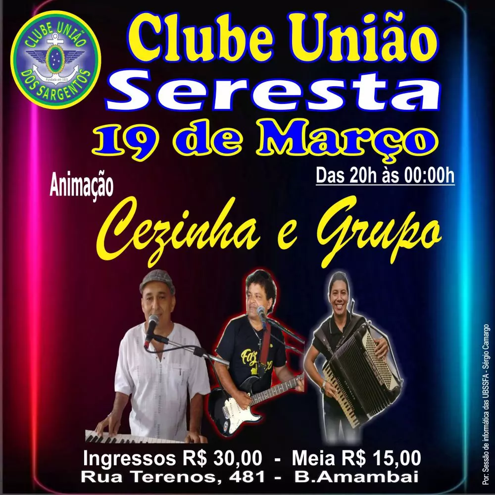 Seresta Baile dia 19/03/2025